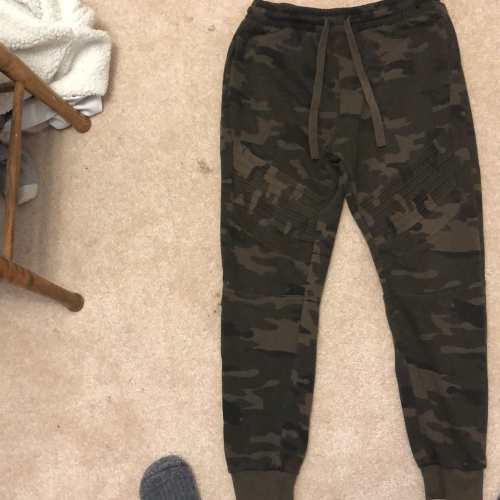 Camo sweatpants